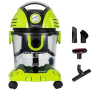 Aspirateur sans sac Wet&Dry - WOOPSO - 1400W - 15L - Filtre HEPA - Filtre eau - Soufflerie - Régulateur de puissance