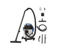 vidaXL Aspirateur sec et humide 1200 W 20 L – Polyvalent pour voiture et bateau – Argenté