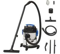 vidaXL Aspirateur sec et humide 1200 W 20 L – Polyvalent pour voiture et bateau – Argenté