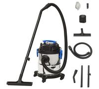 Vidaxl Aspirateur Sec Et Humide 1200 W 20 L Argentã©