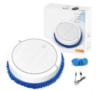Aspirateur silencieux et convivial pour gérer efficacement les besoins de nettoyage humide et sec à la maison (blanc)
