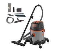 BLACK+DECKER Aspirateur Solides et Liquides BXVC20XTE avec Prise Outils Électroportatifs (1400 W, 20 litres)