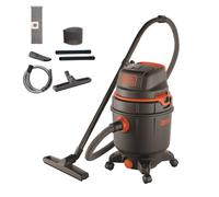 Aspirateur Solides et Liquides Black+Decker BXVC30PDE (1.600 W, 30 l)