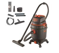 Aspirateur Solides et Liquides Black+Decker BXVC30PTDE (1.600 W, 30 l)