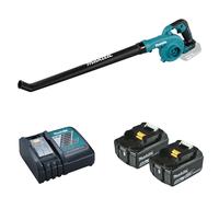 Aspirateur Souffleur 18V DUB186Z + 2 batteries BL1850B 18V 5 Ah + 1 chargeur rapide DC18RC MAKITA