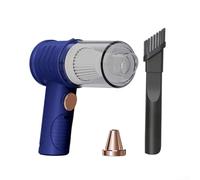 Aspirateur Souffleur 4 en 1 pour Nettoyage Profond et Gonflage(Blue) | HEPA lavable, réutilisable après séchage, corps en ABS , taille compacte 30.5cm, maintien performance