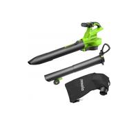 Aspirateur/Souffleur Brushless 40V GREENWORKS - Sans batterie ni chargeur - GD40BVII