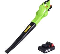 Aspirateur souffleur électrique de Jardin 3 en 1, aspirateur broyeur et souffleur de Feuilles, Puissance 3000 W avec réservoir de Collecte de 45 lt