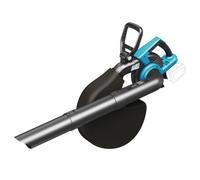 Aspirateur/Souffleur sans fil - DEDRA - 2x18 V - Débit d'air 270 km/h - Moteur sans balais - 4 modes de fonctionnement