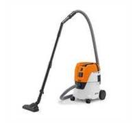 Aspirateur Stihl se 62 E - Eau et poussière - Arrêt automatique - Prise pour outils électroportatifs - Soufflage - Filtre - Buse universelle - Sac de filtre - Orange
