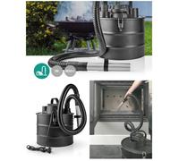 Aspirateur Traineau à cendres chaudes et froides - 18L - 800W - Filtre HEPA