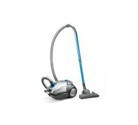 BLACK+DECKER BXVMB700E - Aspirateur traîneau avec Sac 700W, HEPA13, capacité 4L, Sabot parquet pour sols délicats, buse 2 en 1, Tube télescopique Aluminium 470 mm, Roues Caoutchouc Gris
