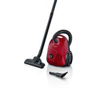 Aspirateur traîneau Bosch BGBS2RD1 - Série 2 - 80 dB - Rouge
