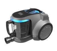 BLACK+DECKER BXVML700E - Aspirateur traîneau sans Sac avec système cyclonique, Puissant pour sols durs et Tapis, Eco-système énergétique, 700W, Capacité 2L, Filtre HEPA