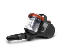 H.Koenig Aspirateur sans Sac cyclonique STC58, Aspirateur Traineau, Silencieux, Puissant 850 W, Capacité 2,5L, Compact et Léger pour Sols Durs, Tapis et Animaux, Filtre HEPA12, Rouge