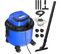 Aspirateur Traîneau Tambour humide et sec 15L - DAYPLUS Aspirateur eau et poussières 1500W 16Kpa