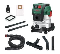 Aspirateur universel BOSCH - PAS 20-220PRS - 1300W - 65 l/s - Réservoir 20L - 220 mbar