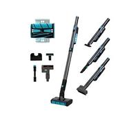 Aspirateur vertical sans fil ultraléger Cecotec Scoba 2100 Twice MAX. 210 W et 20 kPa, Moteur Digital Brusless, Autonomie 45 min, Tête Motorisée Omnidirectionnelle avec Double Brosse, 3 Accessoires