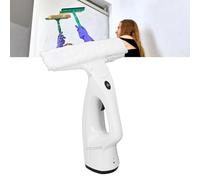 Aspirateur Vitres à Batterie, Lave Vitres électrique, Lave Vitres, Lave Vitres avec Réservoir D'eau Amovible, pour Nettoyage à 360° de Toutes Surfaces Lisses, Vitres, Miroirs,