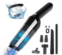 Aspirateur Voiture, 10000 Pa Mini Aspirateur Voiture Puissant sans Fil, Aspirateur Multifonctionnel avec Brosse, Portable Aspirateur a Main pour la Maison, Le canapé, la Voiture, la Cuisine