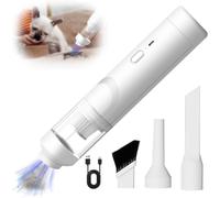 Aspirateur Voiture, Aspirateur a Main Rechargeable par USB, Mini Aspirateur sans Fil avec Filtre HEPA Lavable, kit pour Poils d'animaux domestiques et Voiture Bureau Table