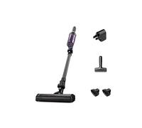 Rowenta RH1128 Aspirateur-balai 2 en 1 Batterie Sec Sans sac 0,4 L Violet, Aluminium