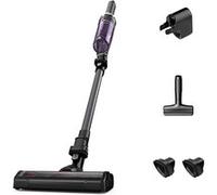 Rowenta RH1128 Aspirateur-balai 2 en 1 Batterie Sec Sans sac 0,4 L Violet, Aluminium