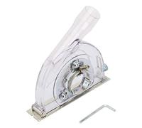 Aspiration des poussières pour meuleuse d'angle, capot anti-poussière pour meuleuse d'angle, capot d'aspiration pour la découpe compatible avec les meuleuses 100/125/150 mm et le disque 115/125 mm