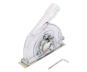 Aspiration des poussières pour meuleuse d'angle, capot anti-poussière pour meuleuse d'angle, capot d'aspiration pour la découpe compatible avec les meuleuses 100/125/150 mm et le disque 115/125 mm