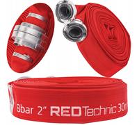 Aspiration & Tuyau de Pression 2'' 30 M 8 BAR D'Incendie Avec Raccord Rapide
