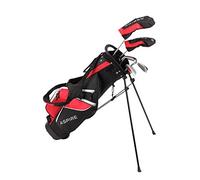 Aspire Golf Aspire Ensemble de Club Junior Mixte Adolescent, Rouge 11-12 Ans