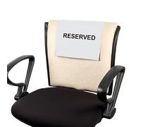 Aspire Lot de 12 panneaux pour fauteuil inclinable, housse de chaise réservée, housses d'appui-tête pour église, cinéma, théâtre