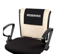 Aspire Lot de 24 panneaux pour fauteuil inclinable, housse de chaise réservée, housses d'appui-tête pour église, cinéma, théâtre