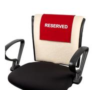 Aspire Lot de 4 panneaux pour fauteuil inclinable, housse de chaise réservée, housses d'appui-tête pour église, cinéma, théâtre