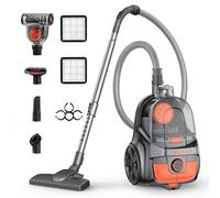 Aspiron Aspirateur traîne, 40 kPa Aspirateur sans sac, Orange020701