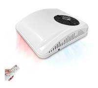 Aspligo Climatiseur Electrique, DC 12V, Parking sur Le Toit, Climatisation RV, Climatisation Thermique et Froid, Unité, 10000 BTU, Convient pour Camion, Camping-Car, Compresseur
