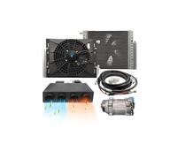 Aspligo Climatiseur sous tableau de bord 12 V 10 000 BTU avec fonctions de refroidissement et de chauffage, économe en énergie et universel, refroidissement rapide pour voitures classiques