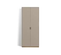 Asplund Armoire haute Snö F Dark sand. base en chêne. dj.30 cm