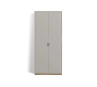 Asplund Armoire haute Snö F Light grey. base en chêne. dj.30 cm