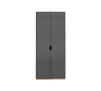 Asplund Armoire haute Snö F Storm grey. base en bouleau. dj.30 cm