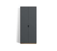 Asplund Armoire haute Snö F Storm grey. base en chêne. dj.42 cm