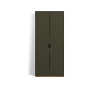 Asplund Armoire haute Snö F Taupe. bas en chêne. dj.42 cm