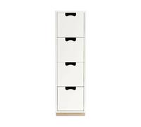 Asplund Commode Snö J4 white. base en bouleau