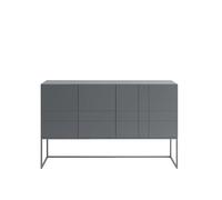 Asplund Kilt Light 137 table d'appoint storm grey. 3 portes