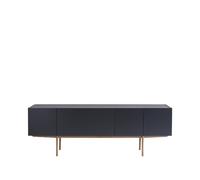Asplund Luc Deluxe 200 table d'appoint char grey. pieds p4. calcaire