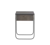 Asplund Nati Tati Drawer table de chevet storm grey. chêne fumé