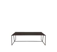 Asplund Table basse Oblique bronze. rectangulaire