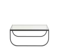Asplund Table basse Tati High verre. storm grey