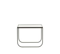 Asplund Table basse Tati Lounge High verre. char grey