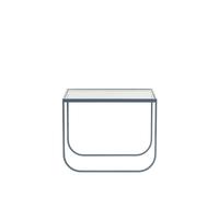 Asplund Table basse Tati Lounge High verre. nordic blue
